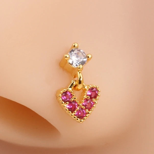 Amour nose ring