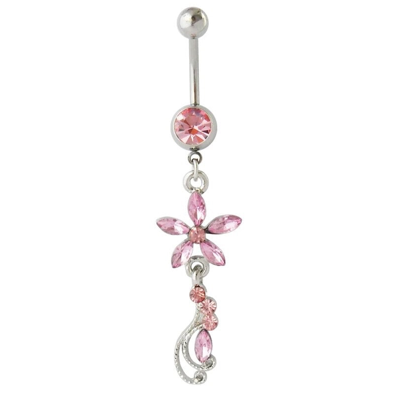 Lila Belly Ring