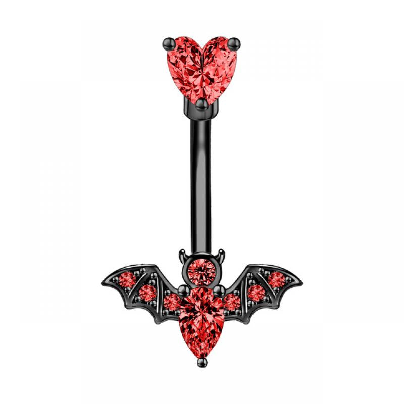 Bat belly ring