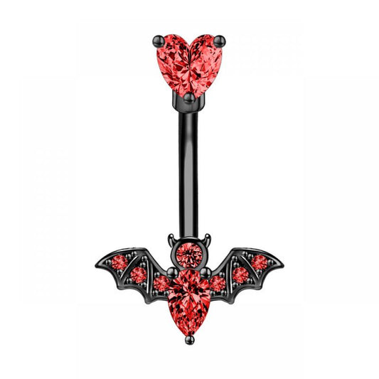 Bat belly ring