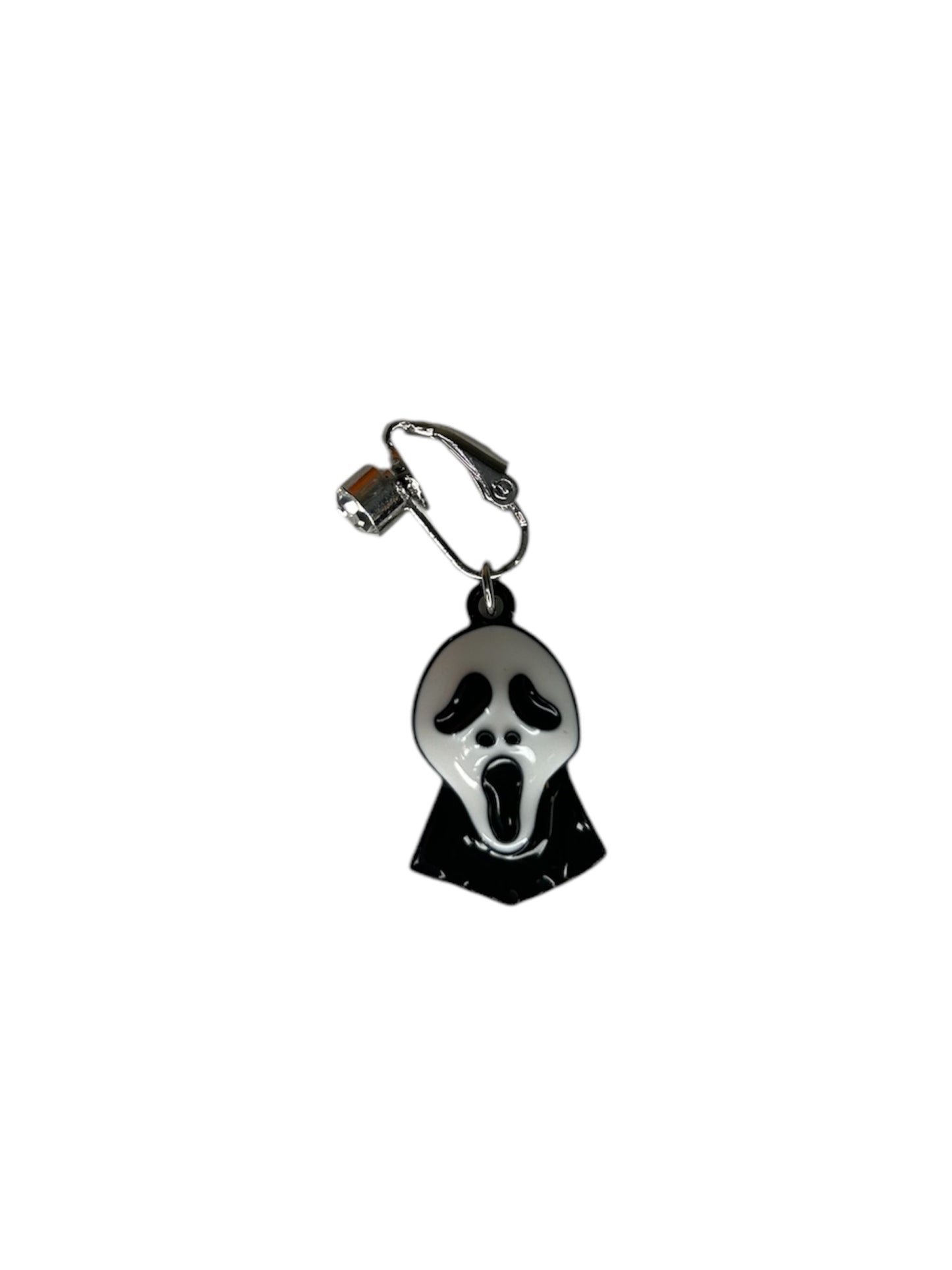 Scream belly ring