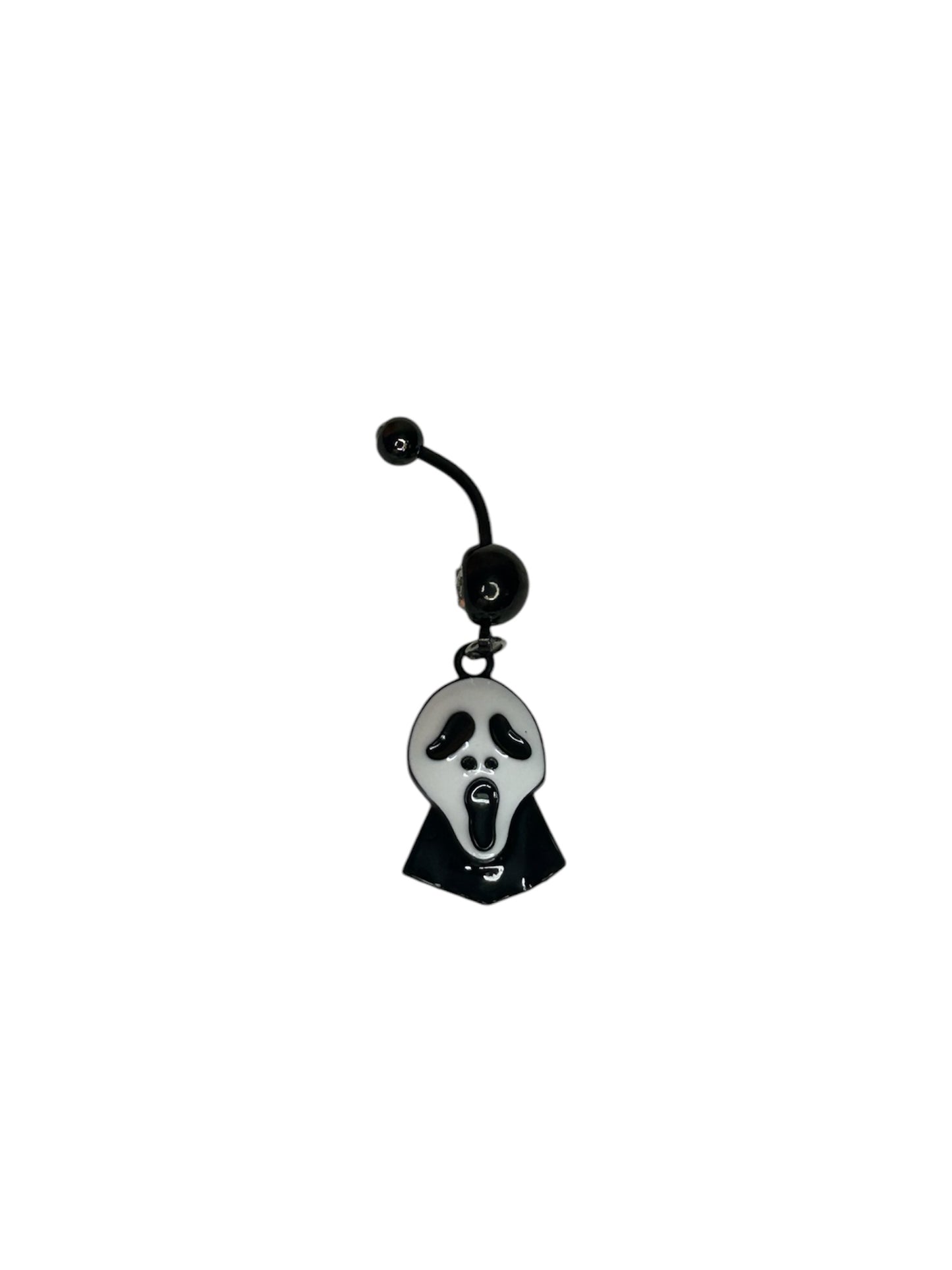 Scream belly ring