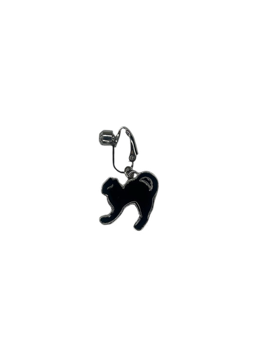 Cat clip on belly ring